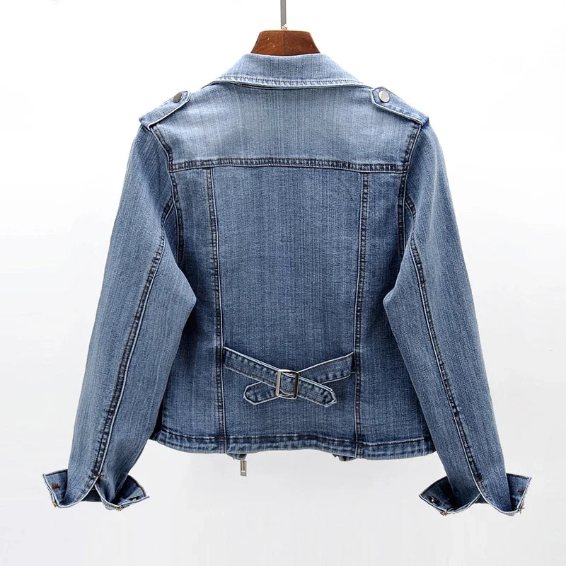 Marisela | Denim Zip Jacket