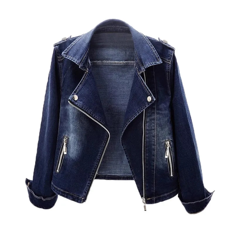 Marisela | Denim Zip Jacket
