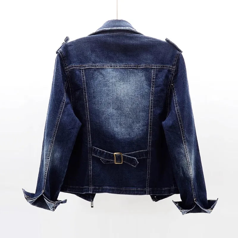 Marisela | Denim Zip Jacket