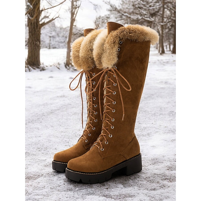 Marisette | Cozy Knee High Snow Boots