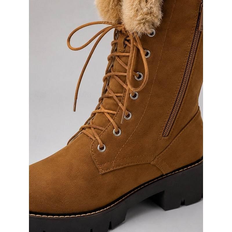 Marisette | Cozy Knee High Snow Boots