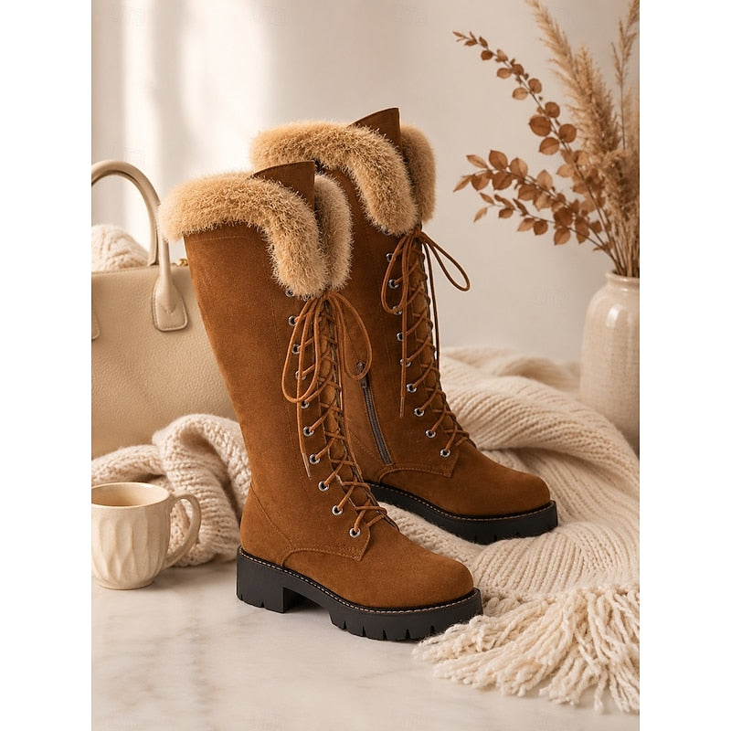 Marisette | Cozy Knee High Snow Boots