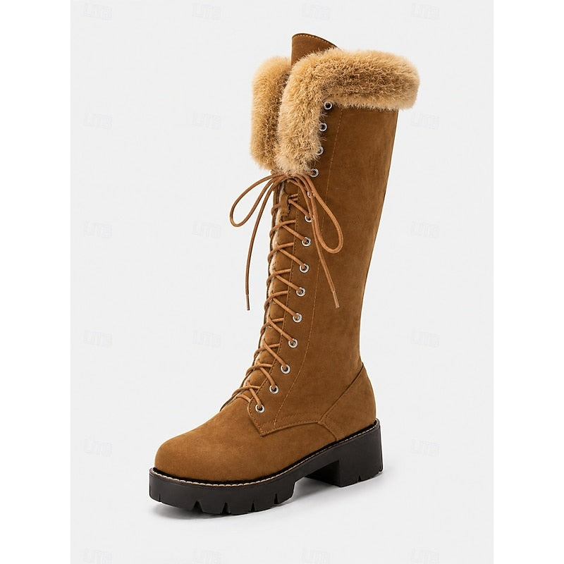 Marisette | Cozy Knee High Snow Boots