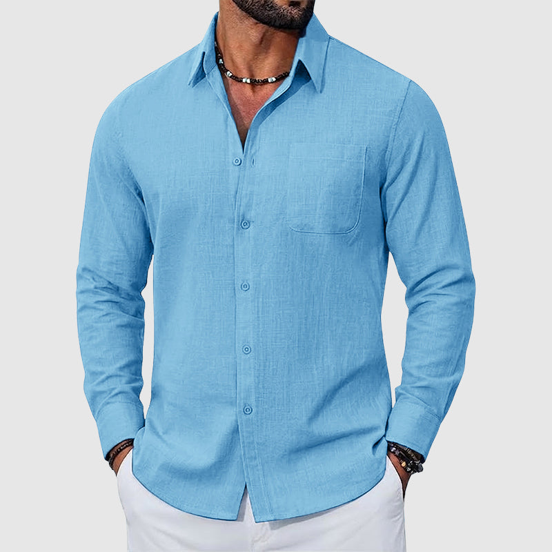Marley | Linen Blend Relaxed Fit Shirt