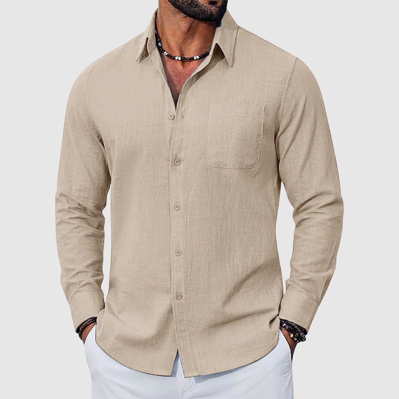 Marley | Linen Blend Relaxed Fit Shirt