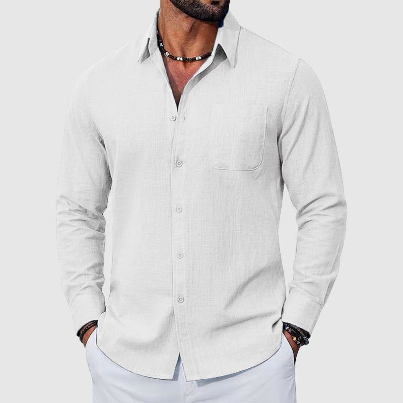 Marley | Linen Blend Relaxed Fit Shirt