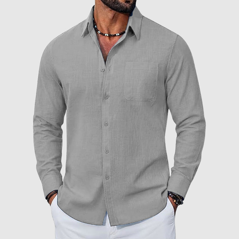 Marley | Linen Blend Relaxed Fit Shirt