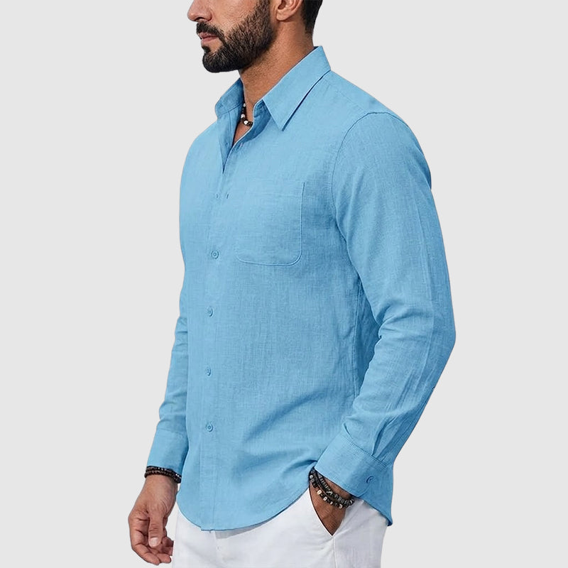 Marley | Linen Blend Relaxed Fit Shirt