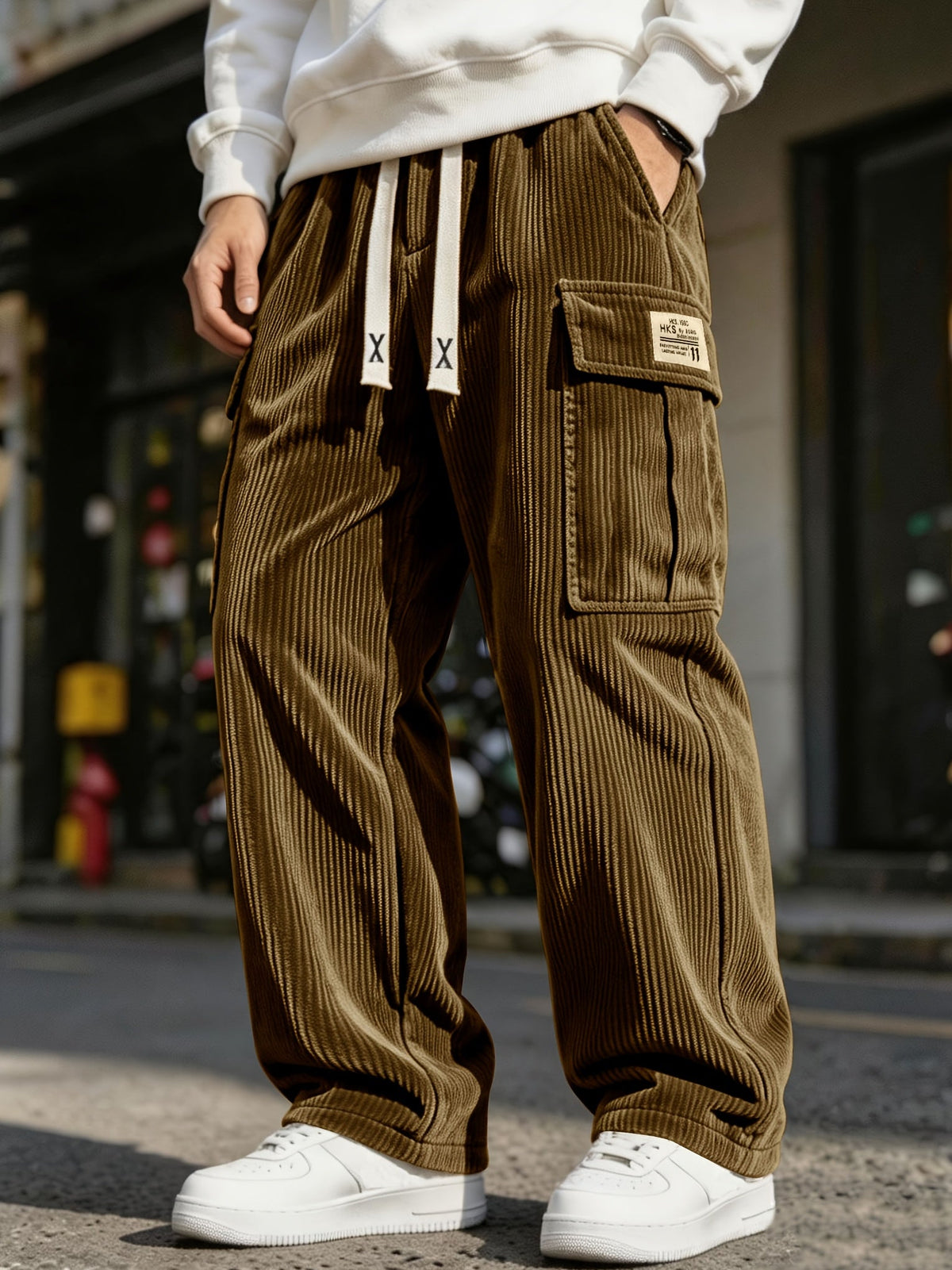 Marlon | Relaxed Cargo Trousers