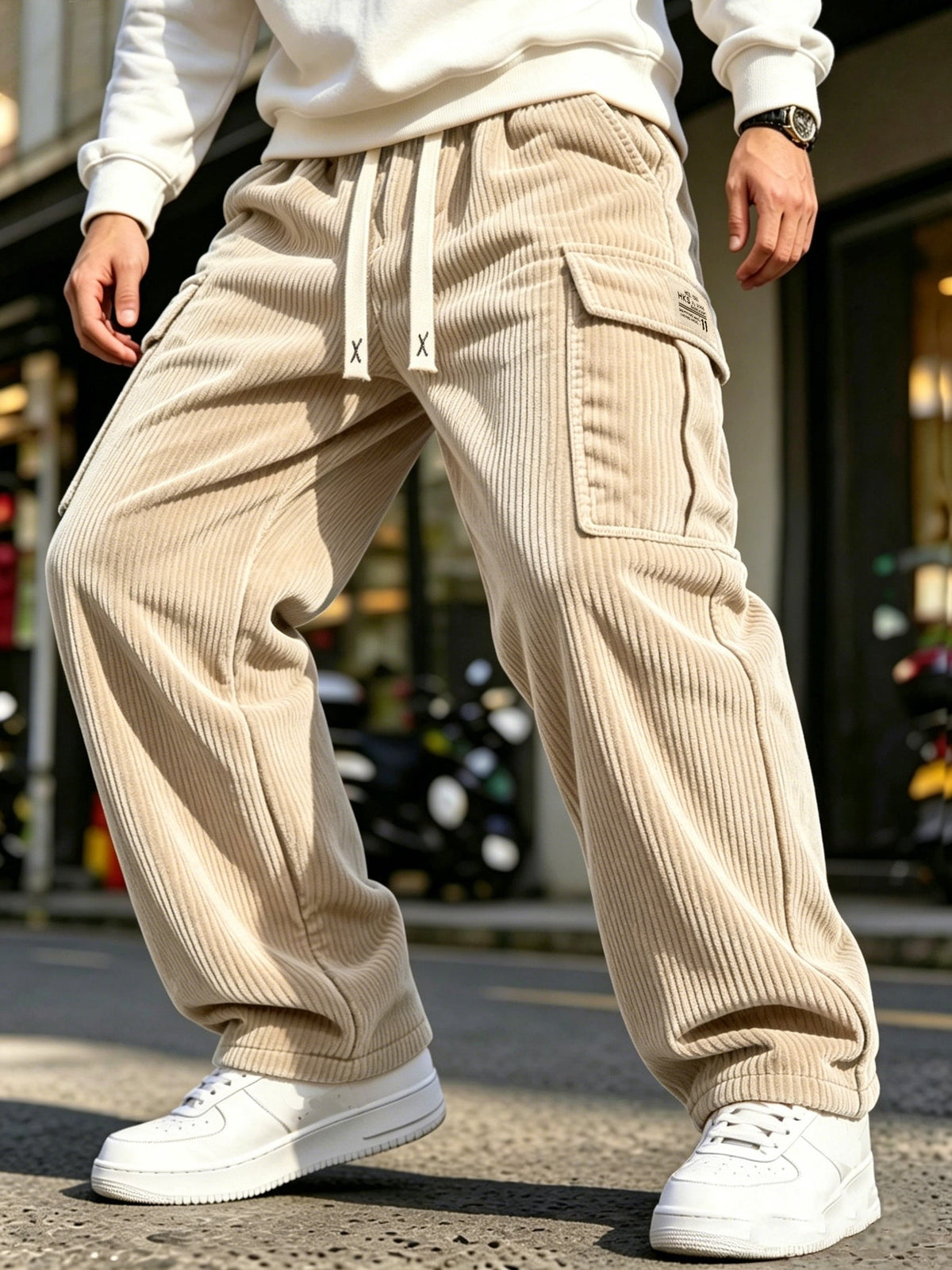 Marlon | Relaxed Cargo Trousers