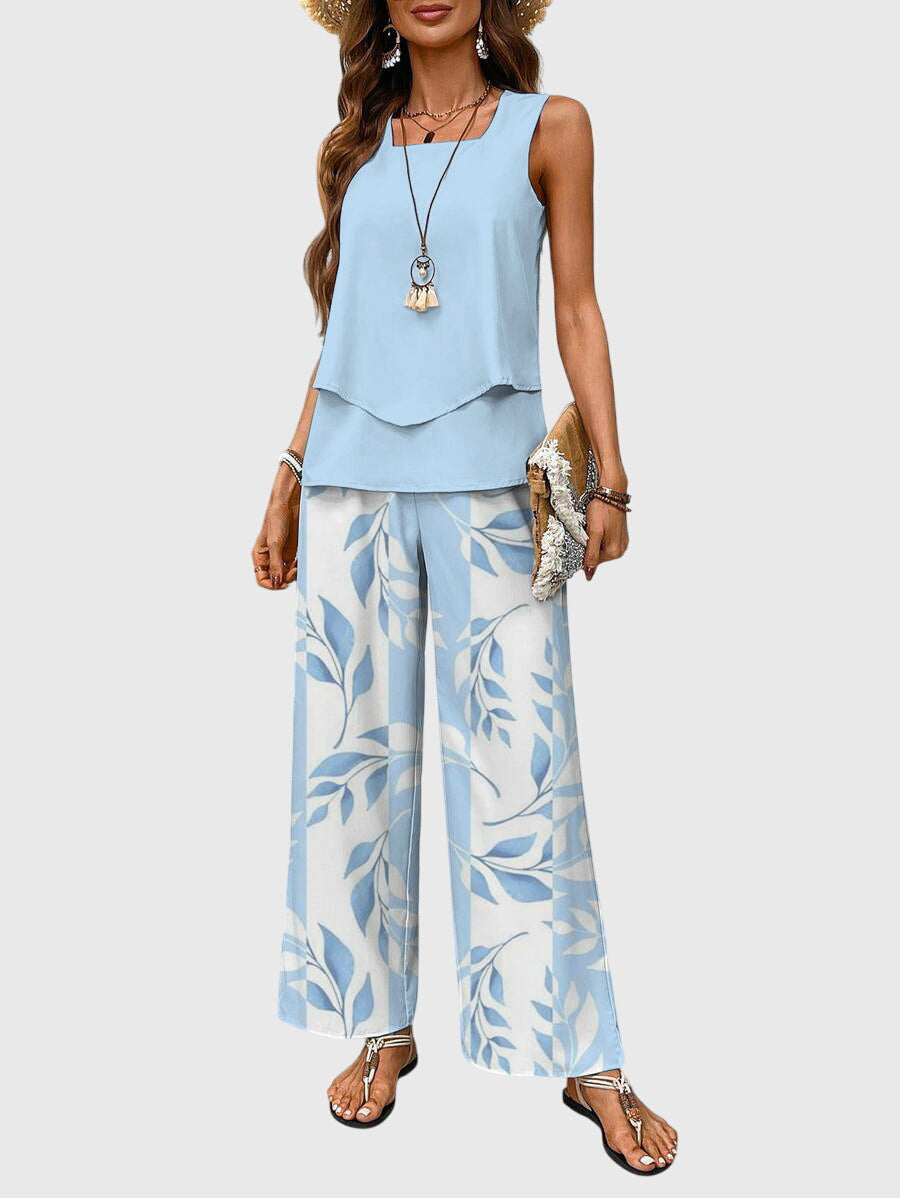 Mary | Wide Leg 2 Piece Set