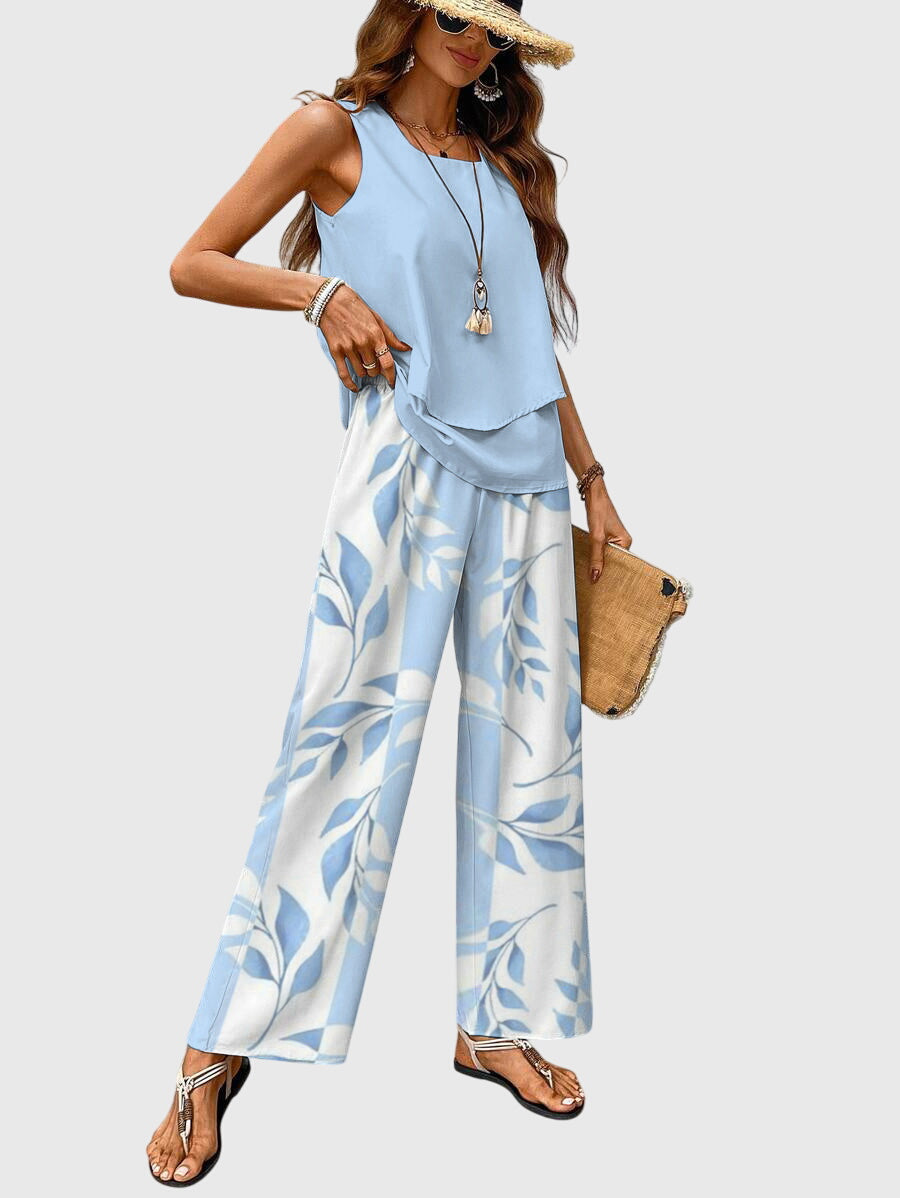 Mary | Wide Leg 2 Piece Set