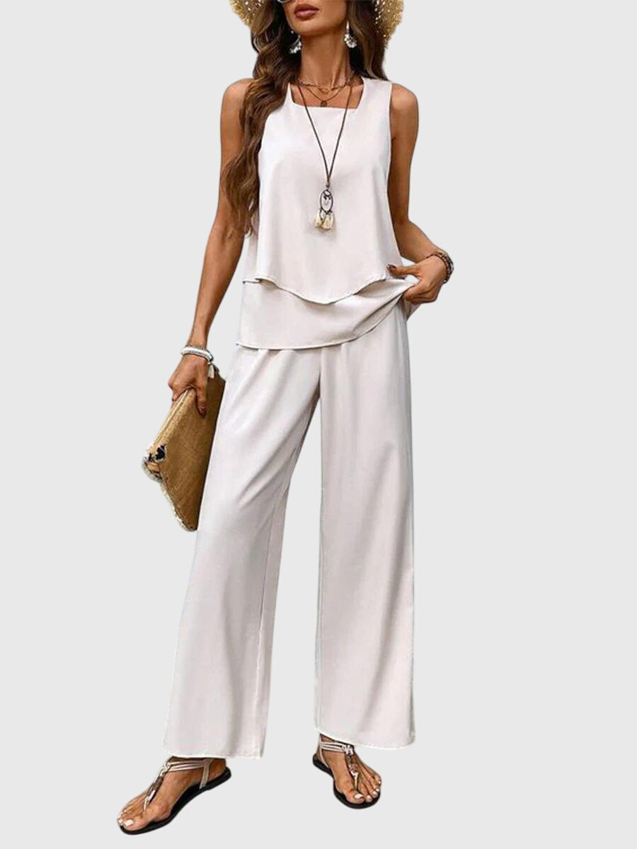 Mary | Wide Leg 2 Piece Set