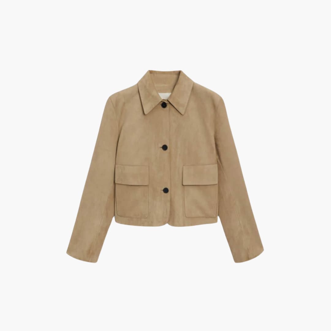 Meredith button-up jacket - front view