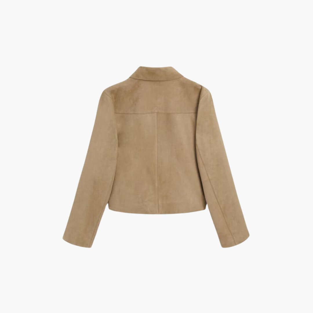 Meredith button-up jacket - side view