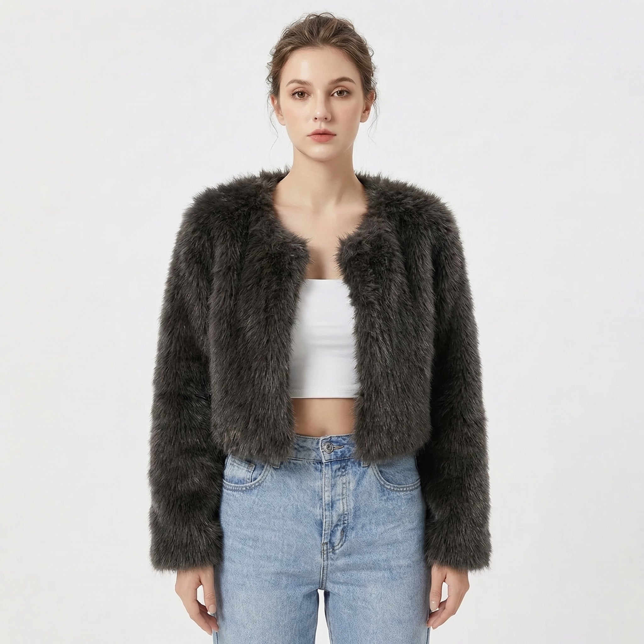 Mira | Luxe Faux Fur Jacket