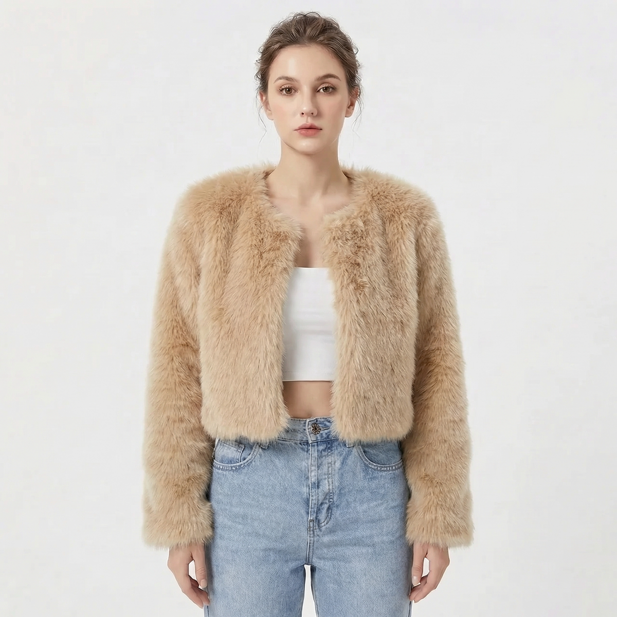 Mira | Luxe Faux Fur Jacket