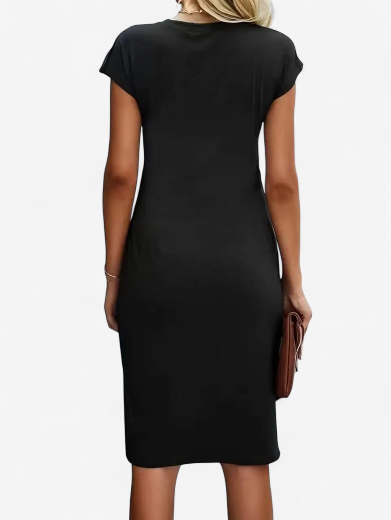 Mirella | Ruched Bodycon Midi Dress