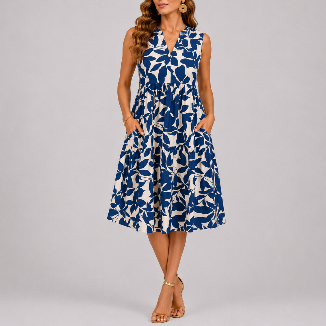 Miriam | Tiered Floral Summer Dress