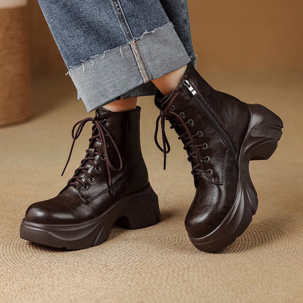 Morwenna | Wave-Sole Combat Boots