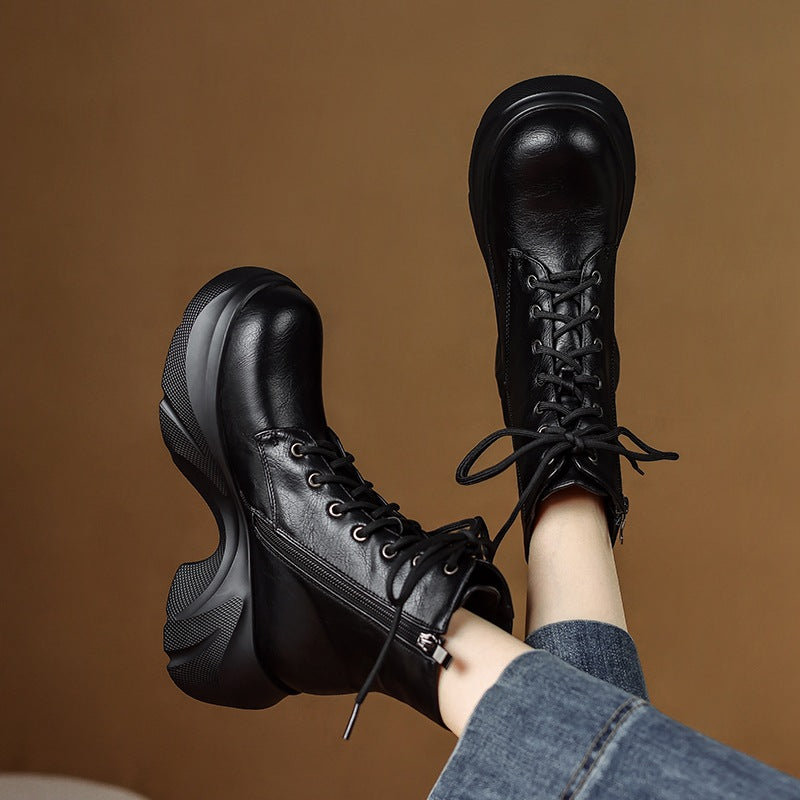 Morwenna | Wave-Sole Combat Boots