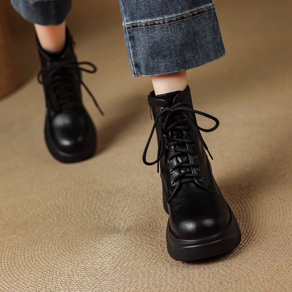 Morwenna | Wave-Sole Combat Boots