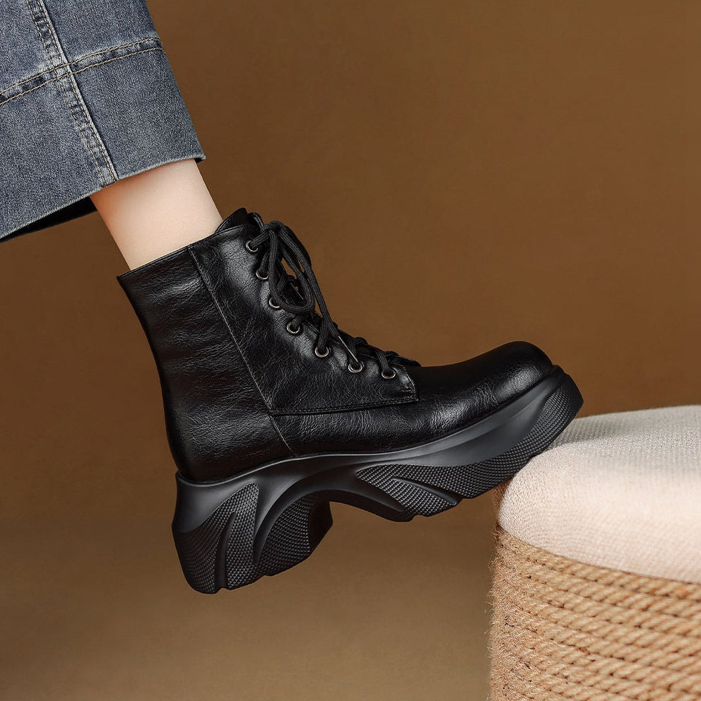 Morwenna | Wave-Sole Combat Boots
