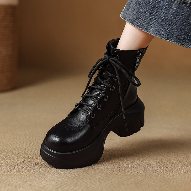 Morwenna | Wave-Sole Combat Boots