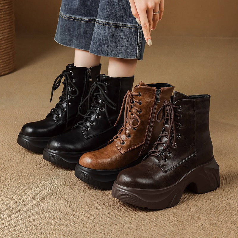 Morwenna | Wave-Sole Combat Boots