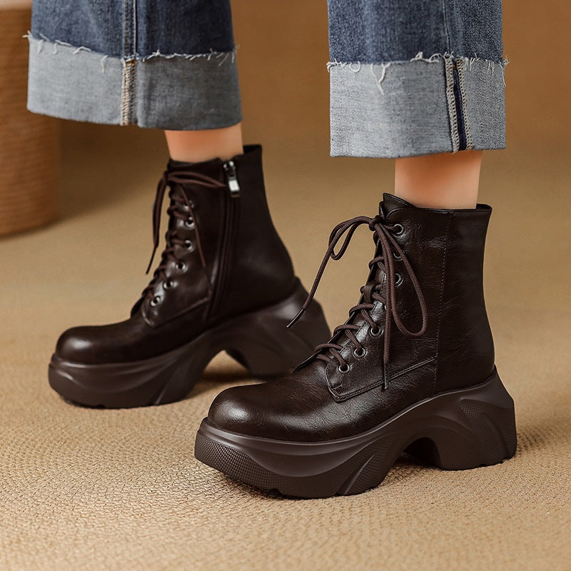 Morwenna | Wave-Sole Combat Boots