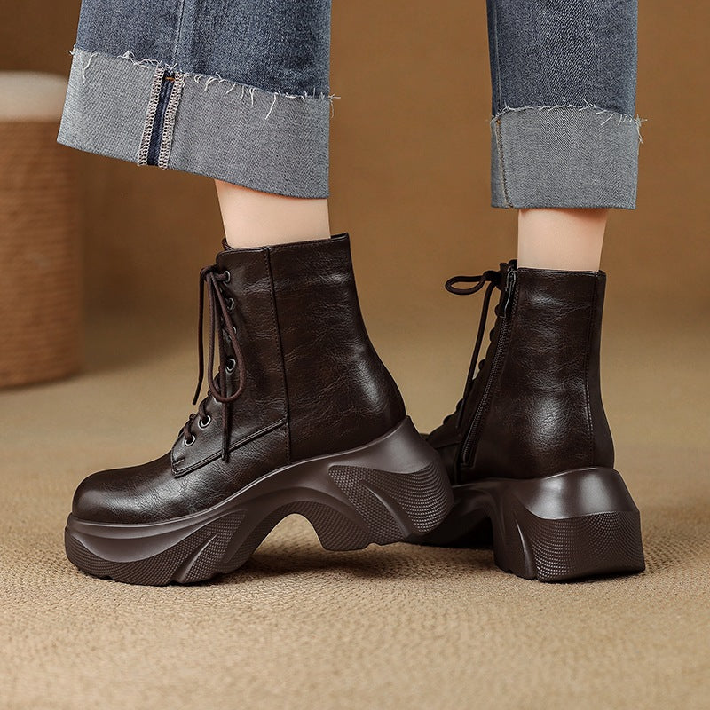 Morwenna | Wave-Sole Combat Boots