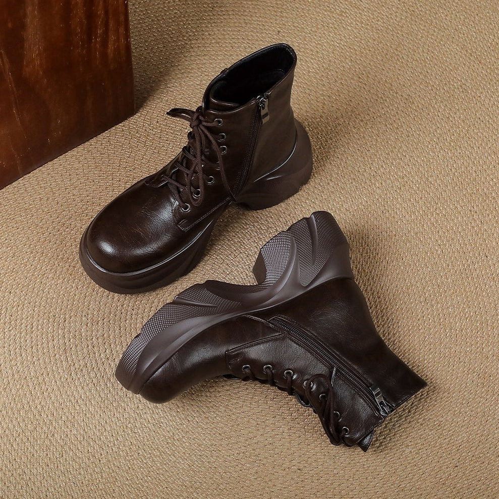 Morwenna | Wave-Sole Combat Boots