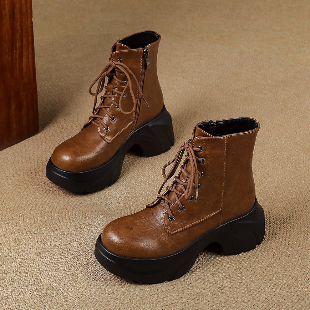Morwenna | Wave-Sole Combat Boots