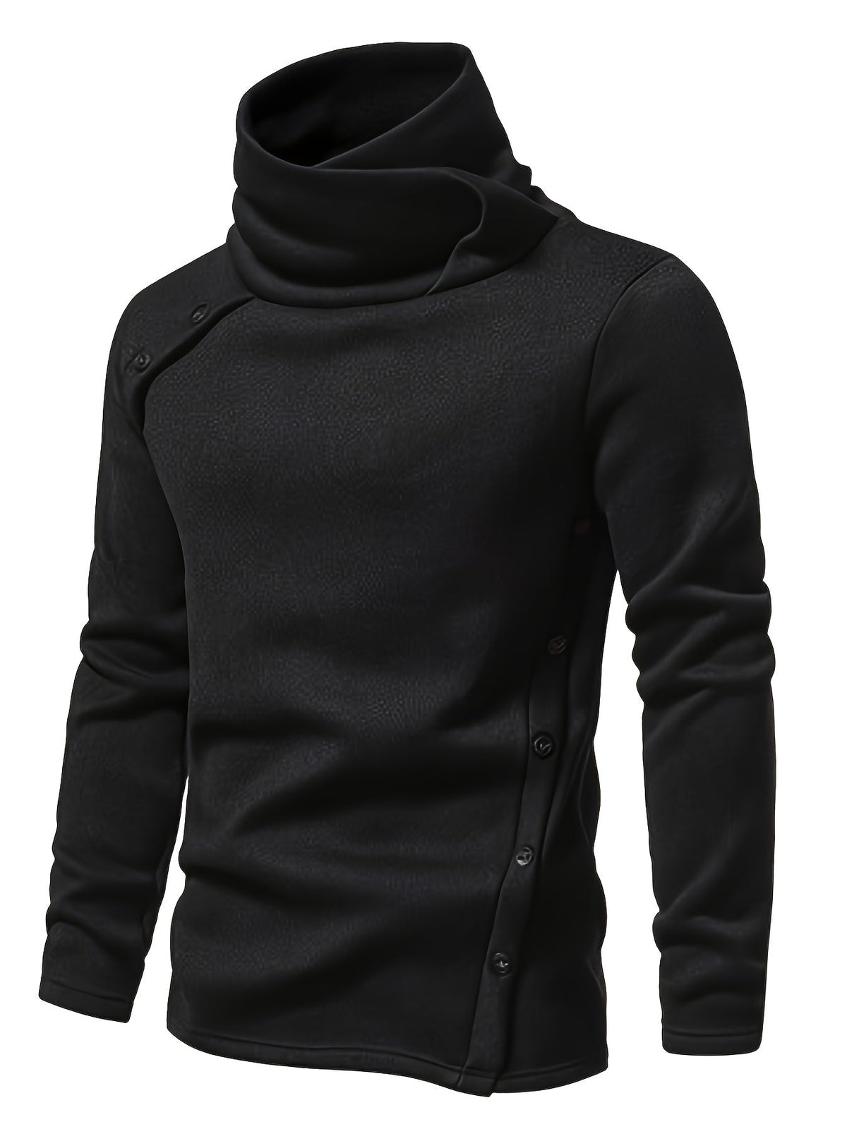 Nash | Slouchy Collar Button-Up Sweater