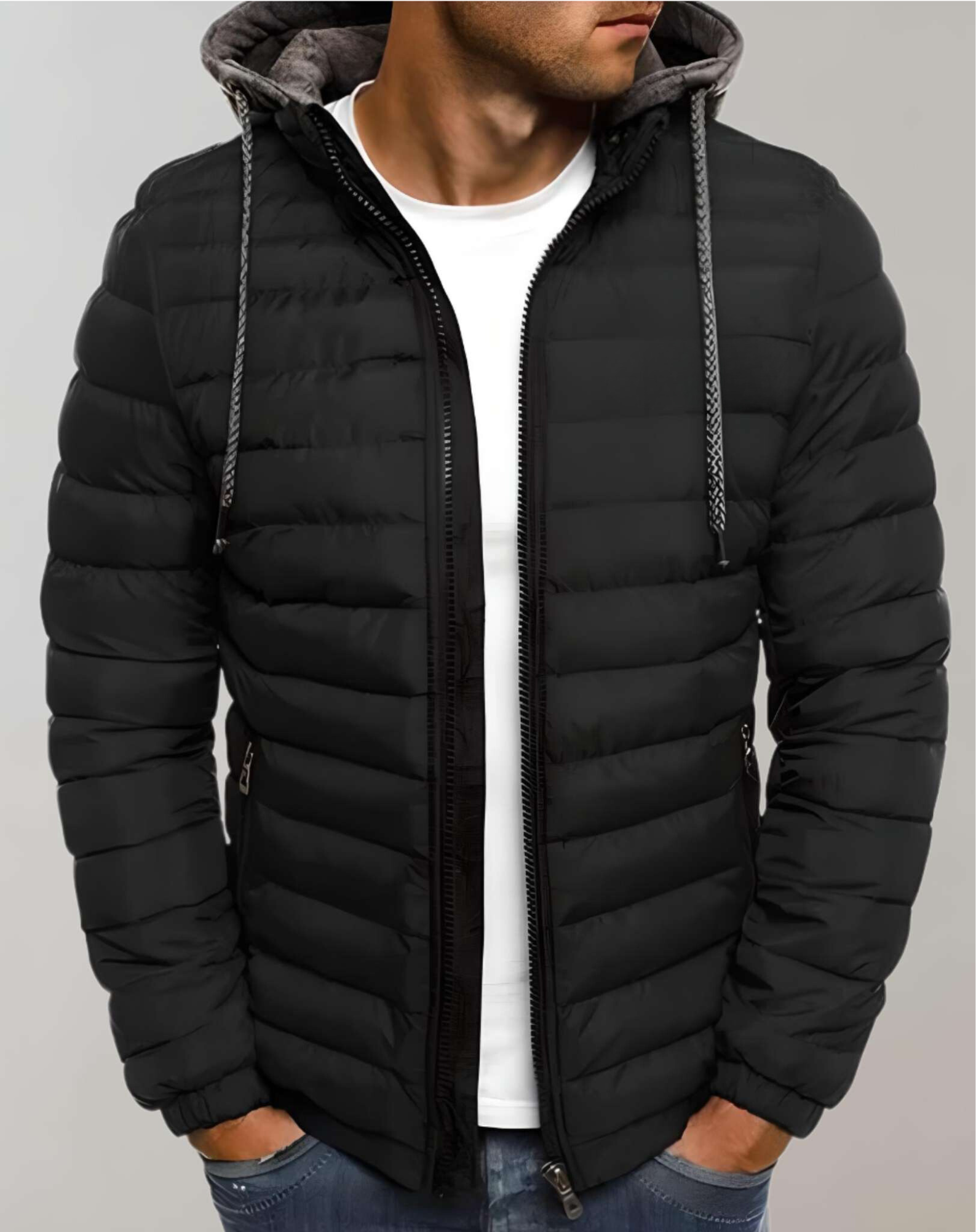 Nathan lightweight summer jacket - detail view