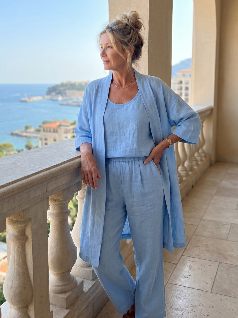 Nina | Cropped Loungewear Set