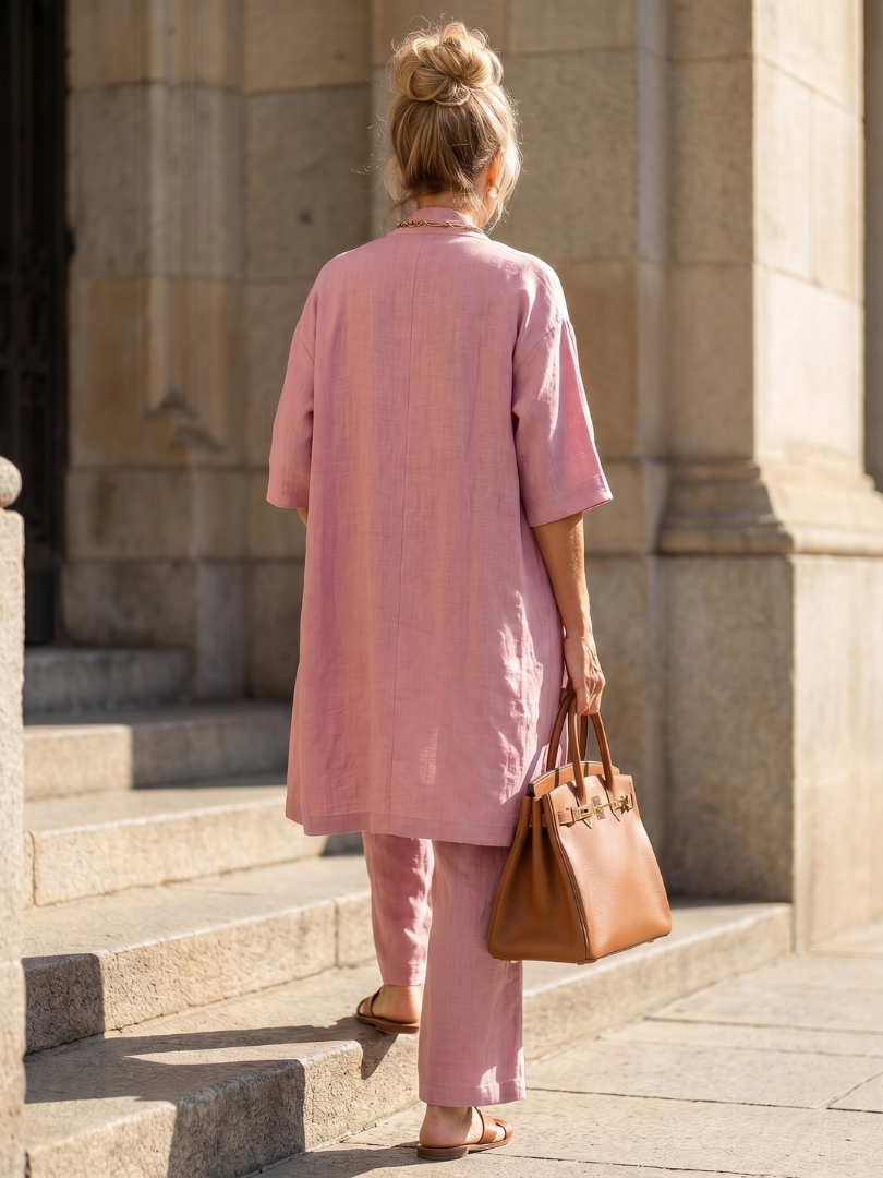 Nina | Cropped Loungewear Set