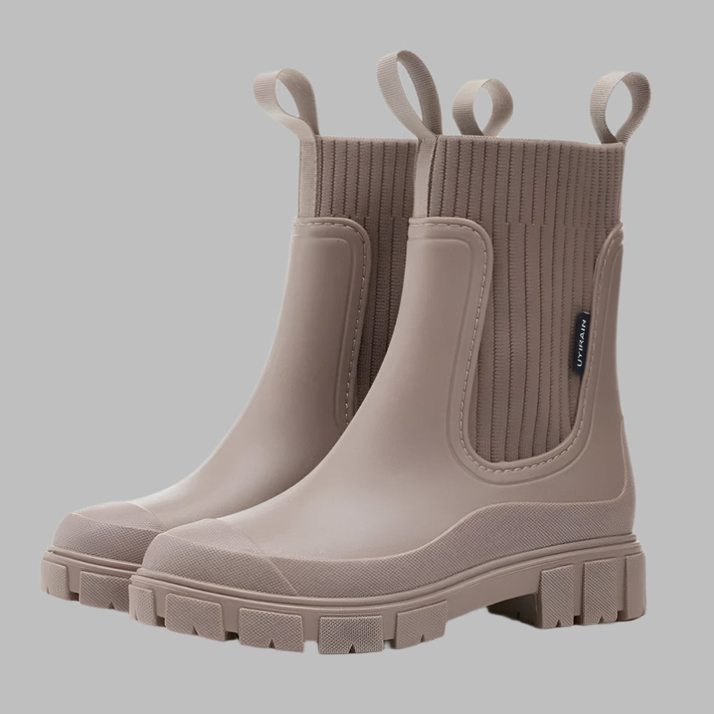 Nora water-resistant Chelsea boots - front view