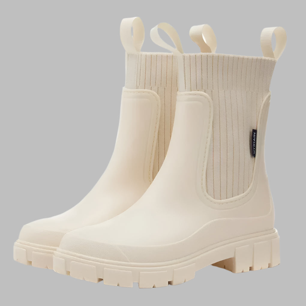 Nora water-resistant Chelsea boots - detail view