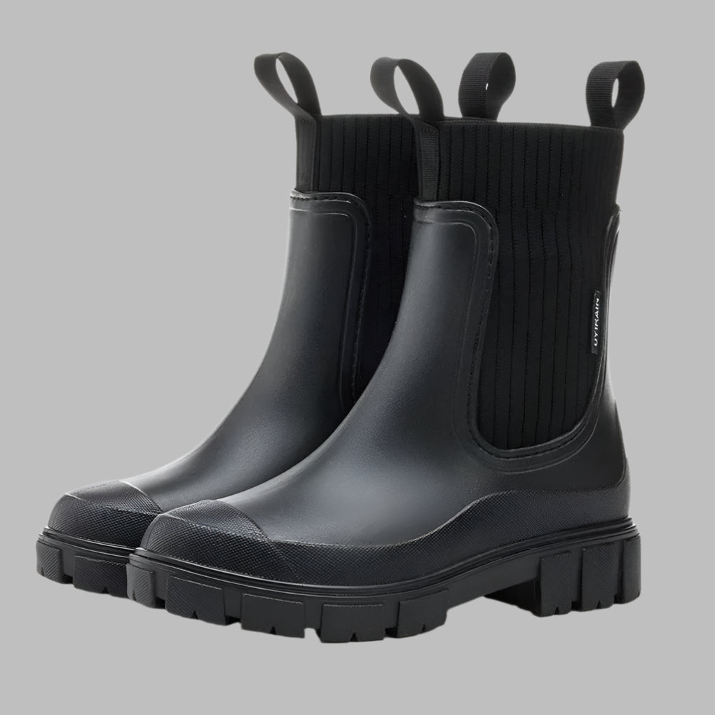 Nora water-resistant Chelsea boots - full look