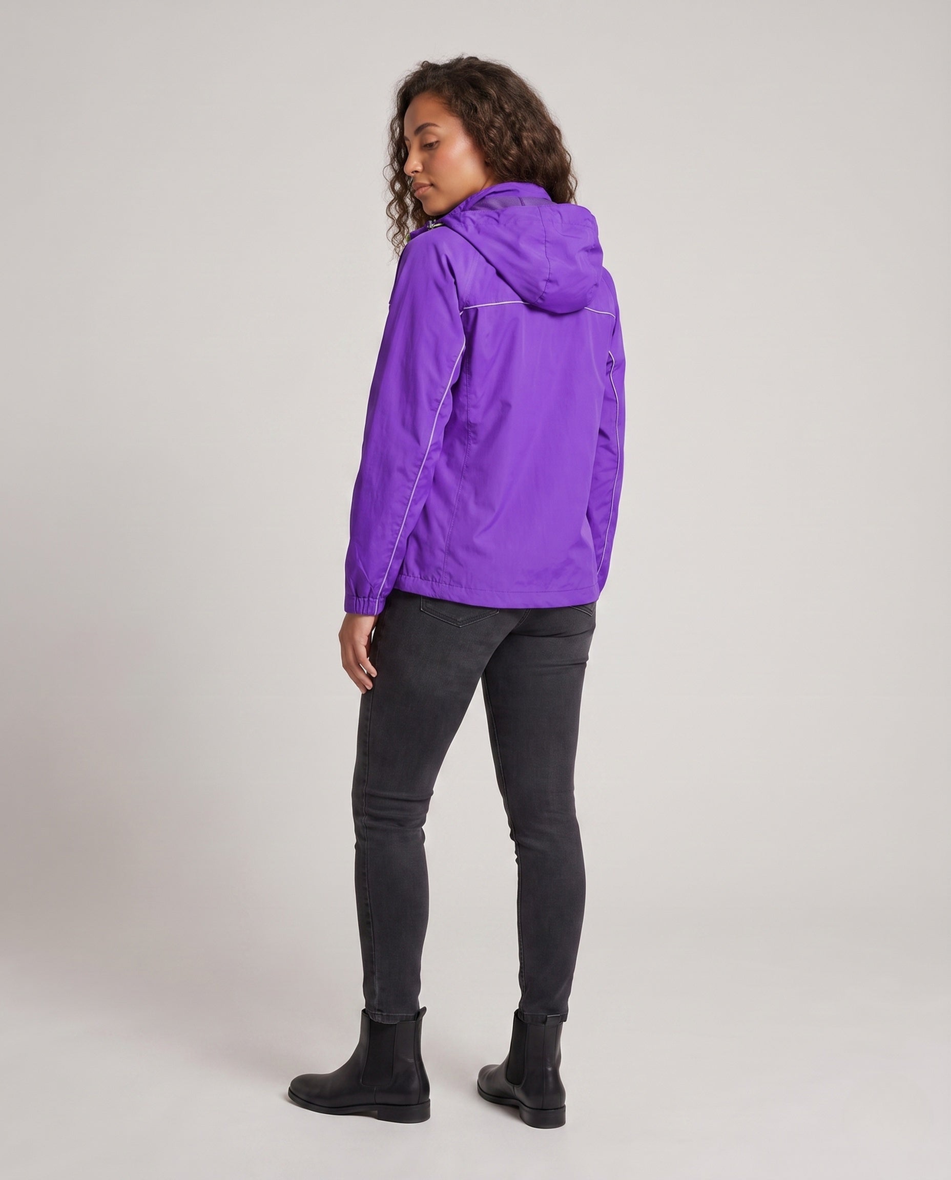 Olivia UV protection water-repellent jacket - back view