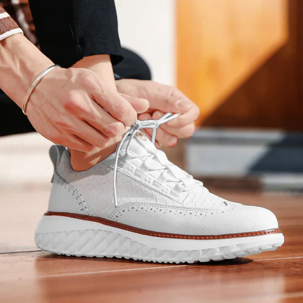 Oscar | Leather Oxford Sneakers