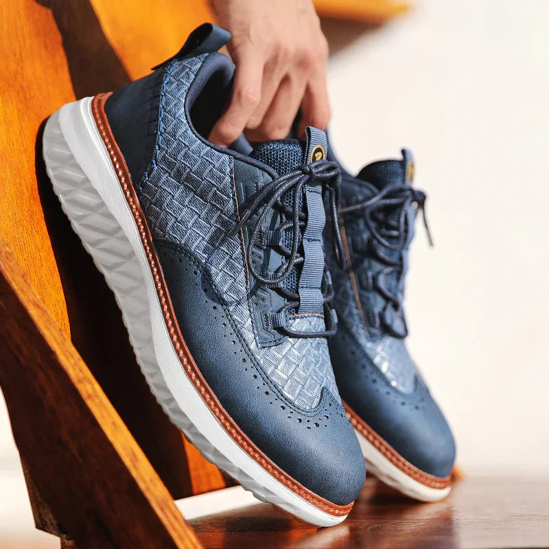 Oscar | Leather Oxford Sneakers