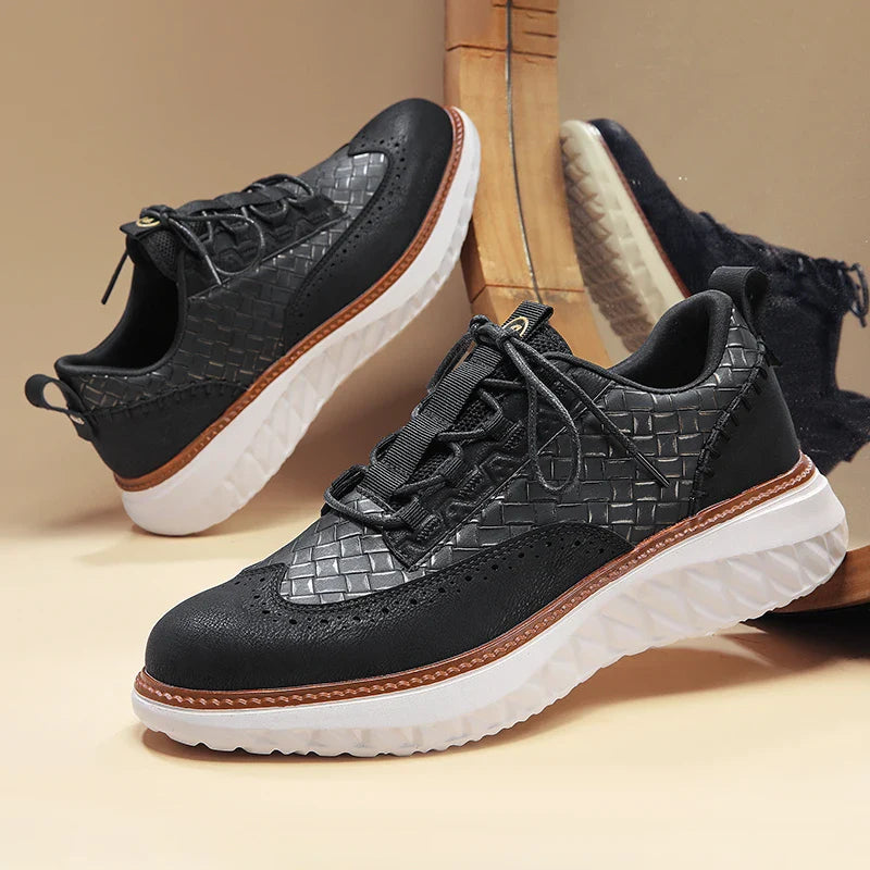 Oscar | Leather Oxford Sneakers
