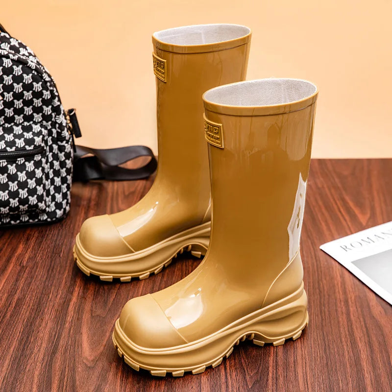 Oswina | Knee-High Rain Boots