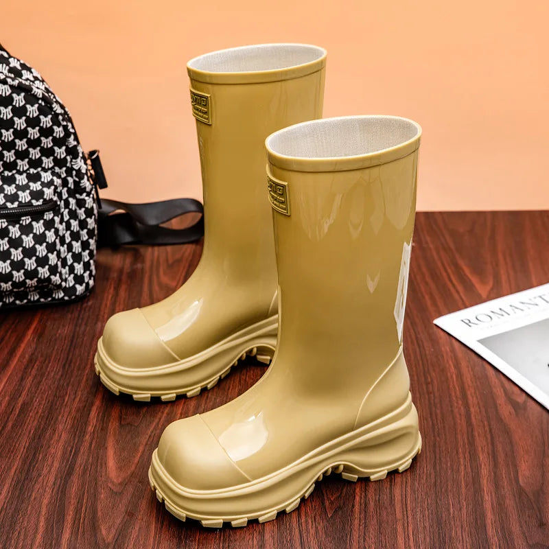 Oswina | Knee-High Rain Boots