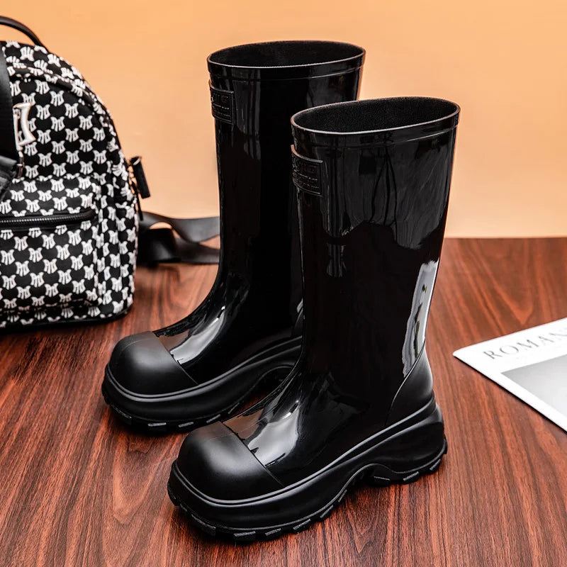 Oswina | Knee-High Rain Boots