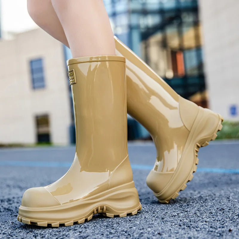 Oswina | Knee-High Rain Boots