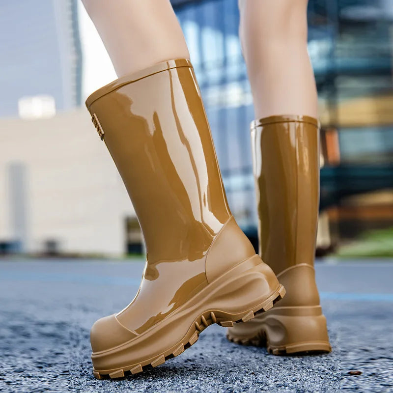 Oswina | Knee-High Rain Boots