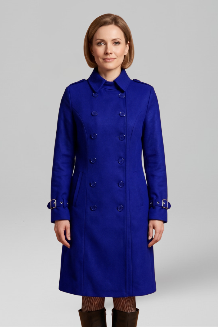 Ottavia | Coat with Double-Breasted Buttons